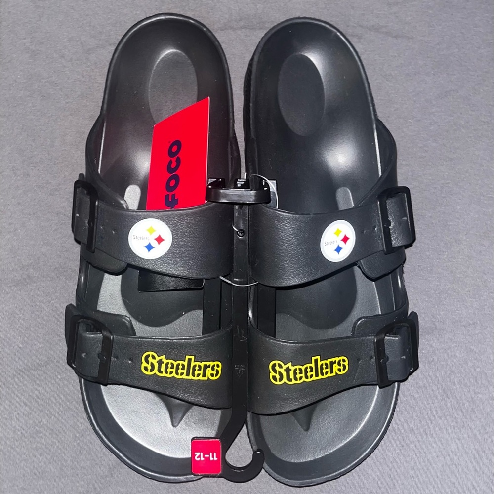 Unisex Pittsburgh Steelers “Firks” Sandals